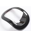 ABS Carbon Fiber Backrest Seat Handle Button Decor Cover Bezel Trim For Dodge Challenger 2016-2023