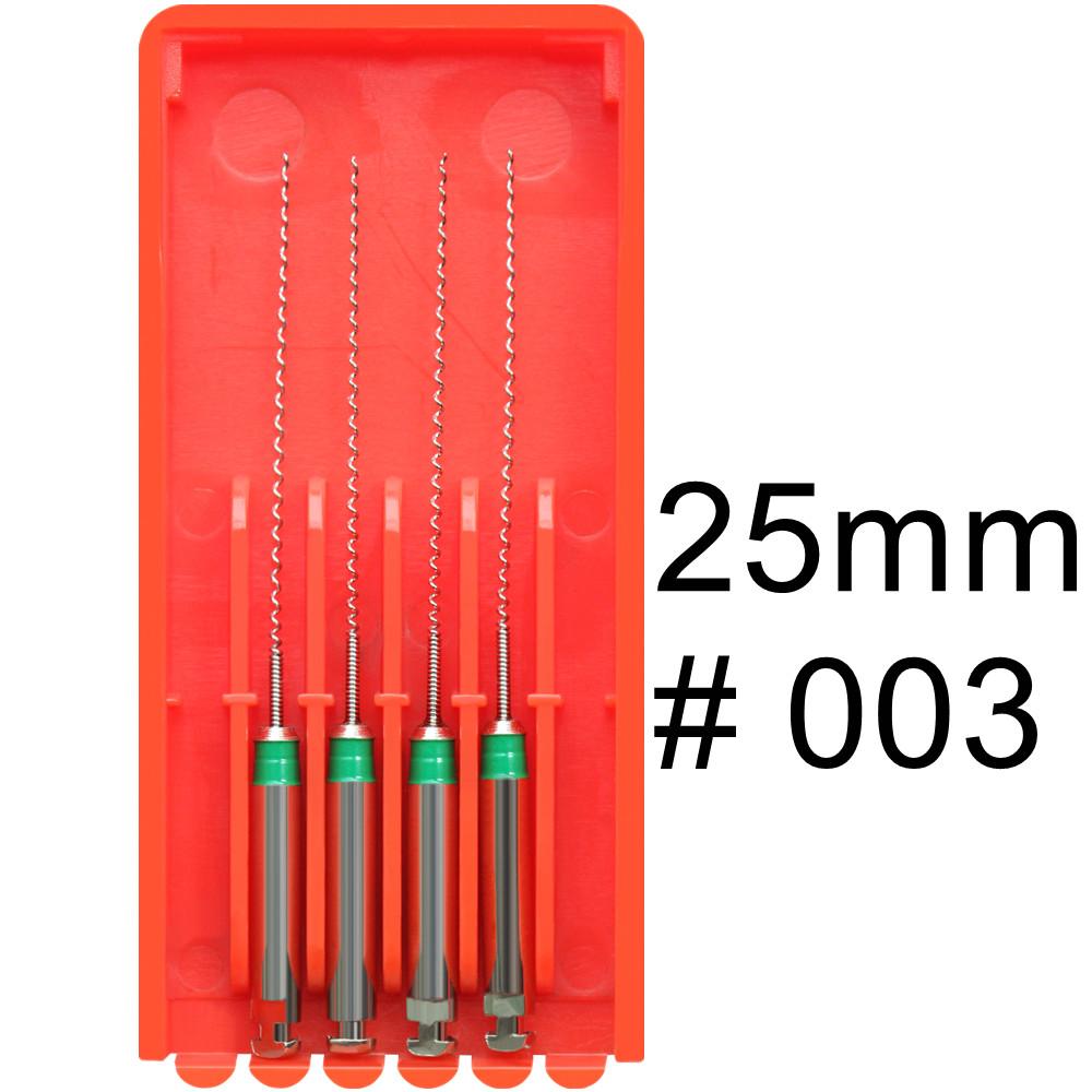 1 Balení 21mm 25mm Zubní Rotační Nosiče Pasty Spirální Plniče Lentulo Různé Strojní Plnění Zubní Lékařství Endodoncie Soubory Nástroje