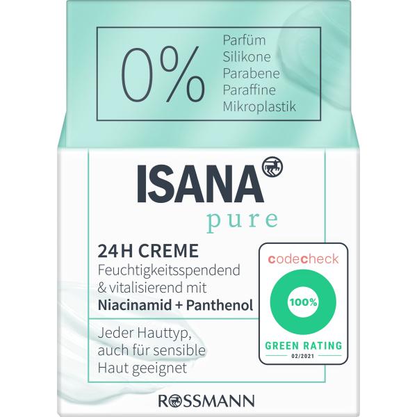 

Германия Rothman ISANA Pure 24H Cream 50мл