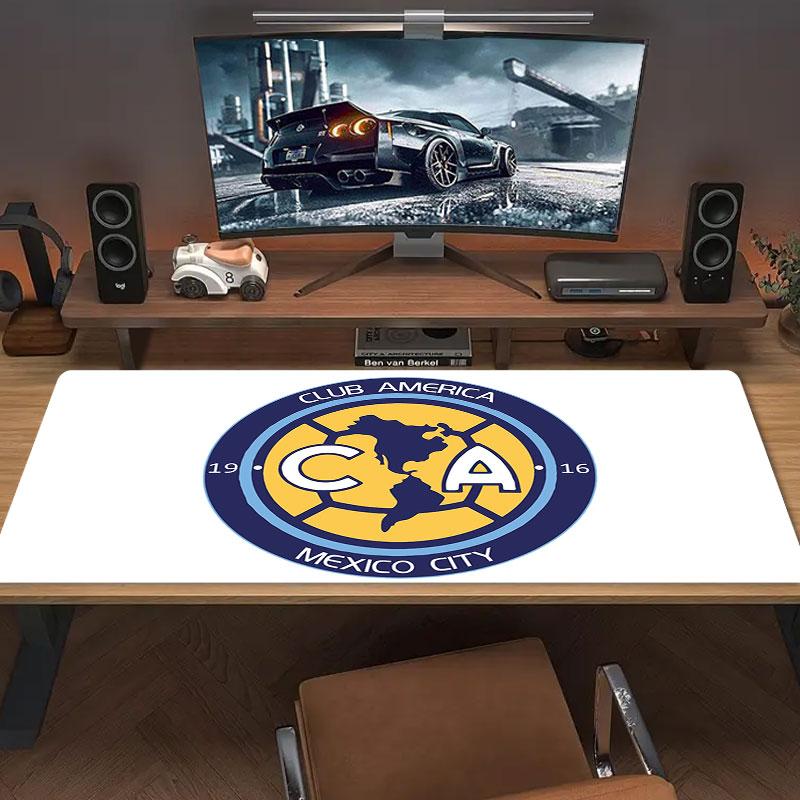 Club America Mouse Pad, Large Gaming Desk Mat, Non-slip XXL Mousepad for Laptop & Tablet, Mini PC Playmat with Stitched Edges