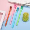 1pc Dinosaur Gel Pens 0.5mm Neutral Pen Roller Pen Students Creative Cartoon Stationery Writing Office School Prize Gift Writing Tools Holiday Gift No
