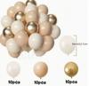 Extra Thick Glitter Set with Clear Balloons for Party Decorations