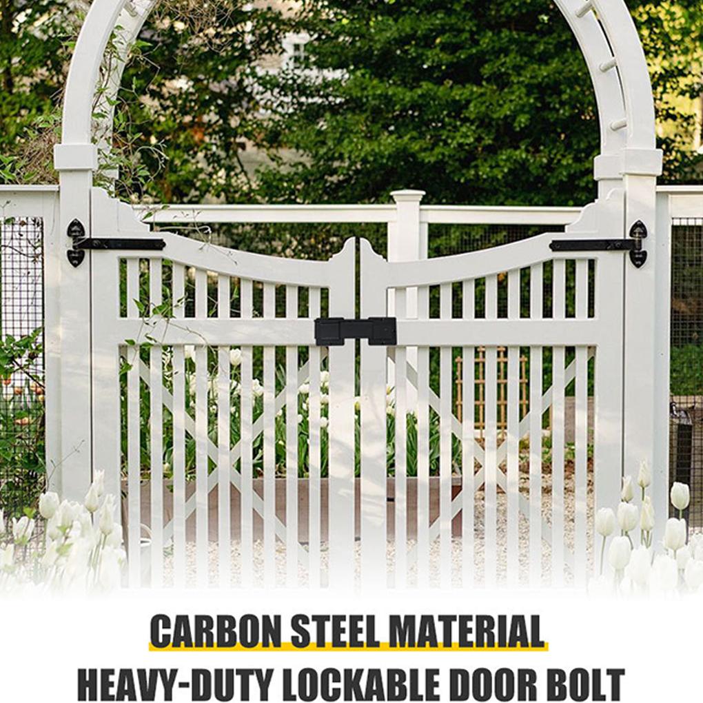 Hanging hole tumbler lock, aluminum alloy door lock hole, with accessories, strong long use, suitable sliding and