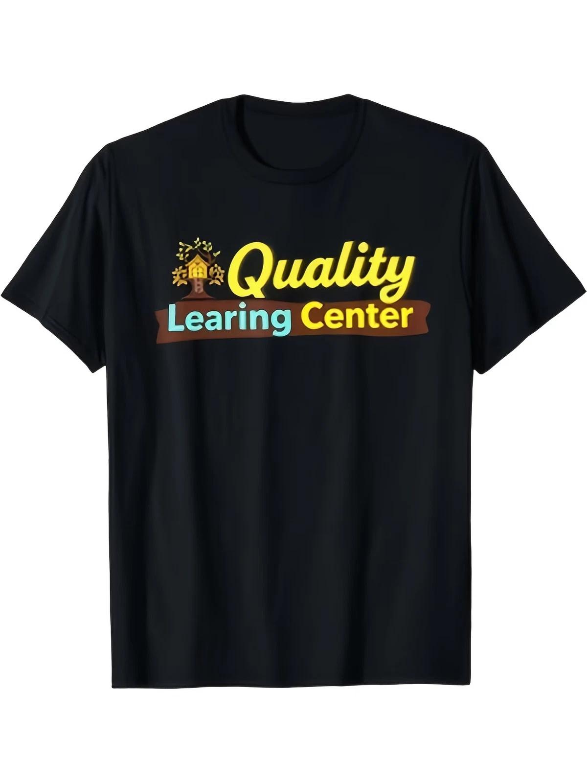 Quality Learning Center T Shirt Educational Institution Logo Apparel Unisex Crew M