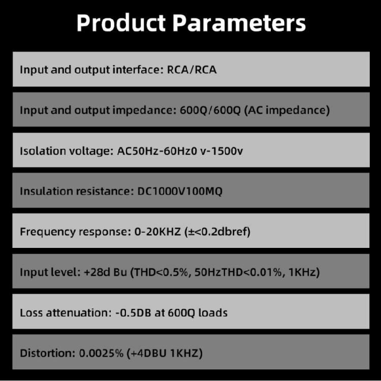 Stereo Sound Enhancer Music Signal Isolator with Ground Looping Isolation for NonDistortion Music Isolation Technology