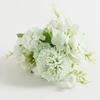 Hydrangea Artificial Flowers Silk Ball Chrysanthemum Home Decora Living Room Fake Flowers Brial Bouquets Festival Wedding Wreath