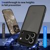 KEYSION Matte transluzente schwarze Handyhülle für HONOR 600 Pro 5G Weiches Silikon+PC Anti-Rutsch Stoßfeste Abdeckung für Huawei Honor 600
