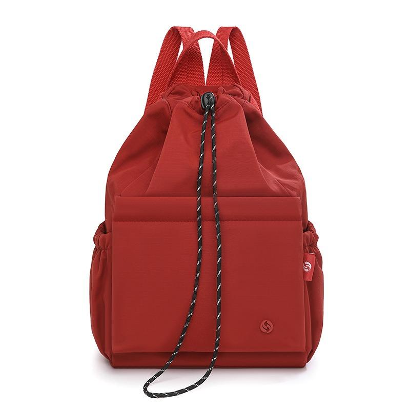 Men's and Women's New Double-shoulder Sports Nylon Bag, Underarm Single Shoulder Light Sports Commuter Rope Storage Bag