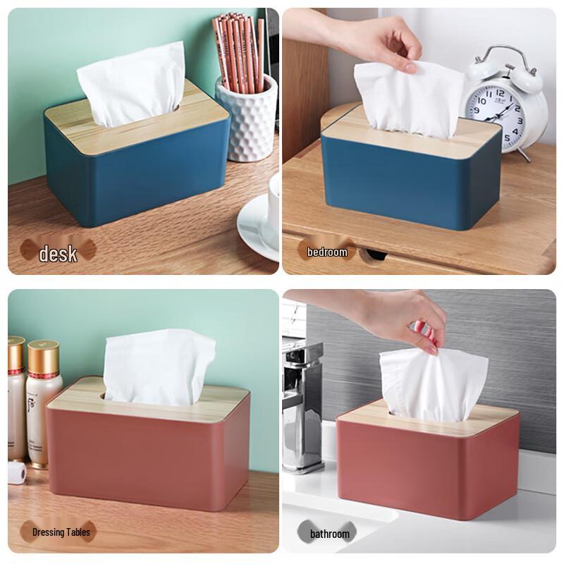 Automatic Lift Desktop Tissue Box