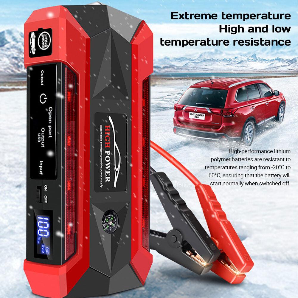 600A Car Jump Starter 89800mah Power Bank Car Battery Charger Booster Starter Device with Air Pump Automotive Tyre Inflator
