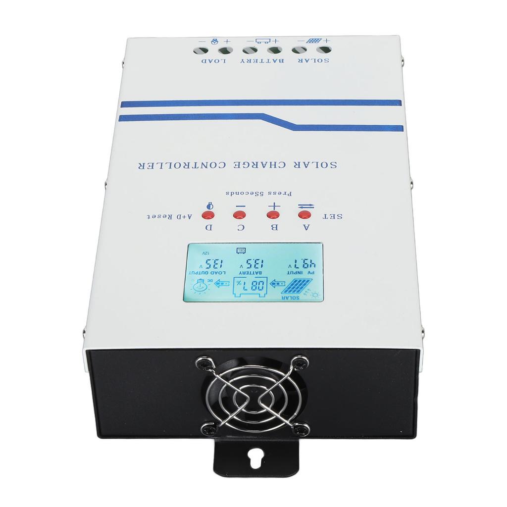 12V 24V 48V 60A Solar Charge Controller LCD Backlight Photovoltaic MPPT Solar Panel Regulator with LED Indicator