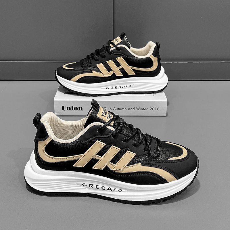 Herrenschuhe Frühling neu dicksohlige vielseitige Freizeitschuhe jung und jung Nischen-Sportschuhe trendige Dad Shoes