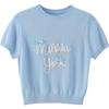 MIMIHELLO Girls' 2026 Summer Korean Style Short Sleeve T-Shirt