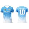 Maglietta con Stampa Bandiera Uruguay 2026 Uniforme da Allenamento Calcio Estiva Uomo e Donna Traspirante all'Aperto Asciugatura Rapida Maglia da Calcio