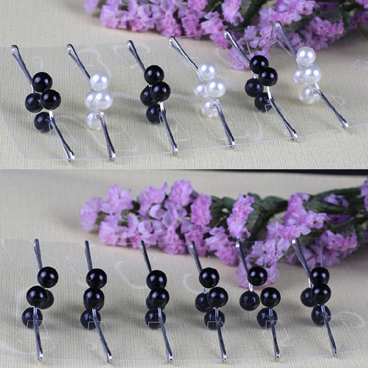 12pcs/ Set Muslim Scarf Fixed Pins Scarf Hijab Clips Pearl Stylish Pin