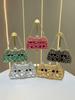 Luxury Ladies Clutch Bag With Rhinestone Embellishments For Evening Parties And Formal Events