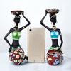 2 Stück Vintage Afrikanische Frauen Statue Kerzenhalter Harzfiguren Passend für Kerzen bis 3,5 cm Durchmesser