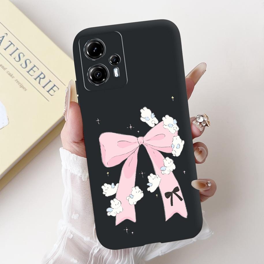 For Motorola Moto G13 G23 Case Lovely Panda Daisy Painted Cover Soft Silicone Phone Case For Moto G23 G 13 MotoG13 MotoG23 Coque