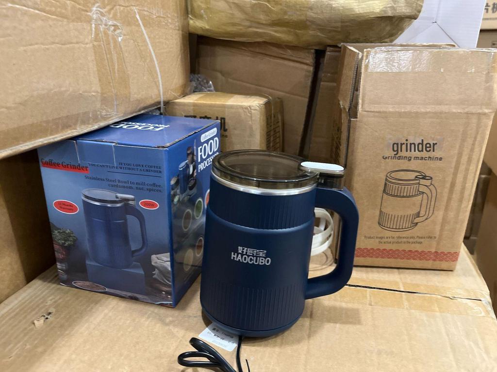 Moedor elétrico de grãos de café e especiarias para uso doméstico