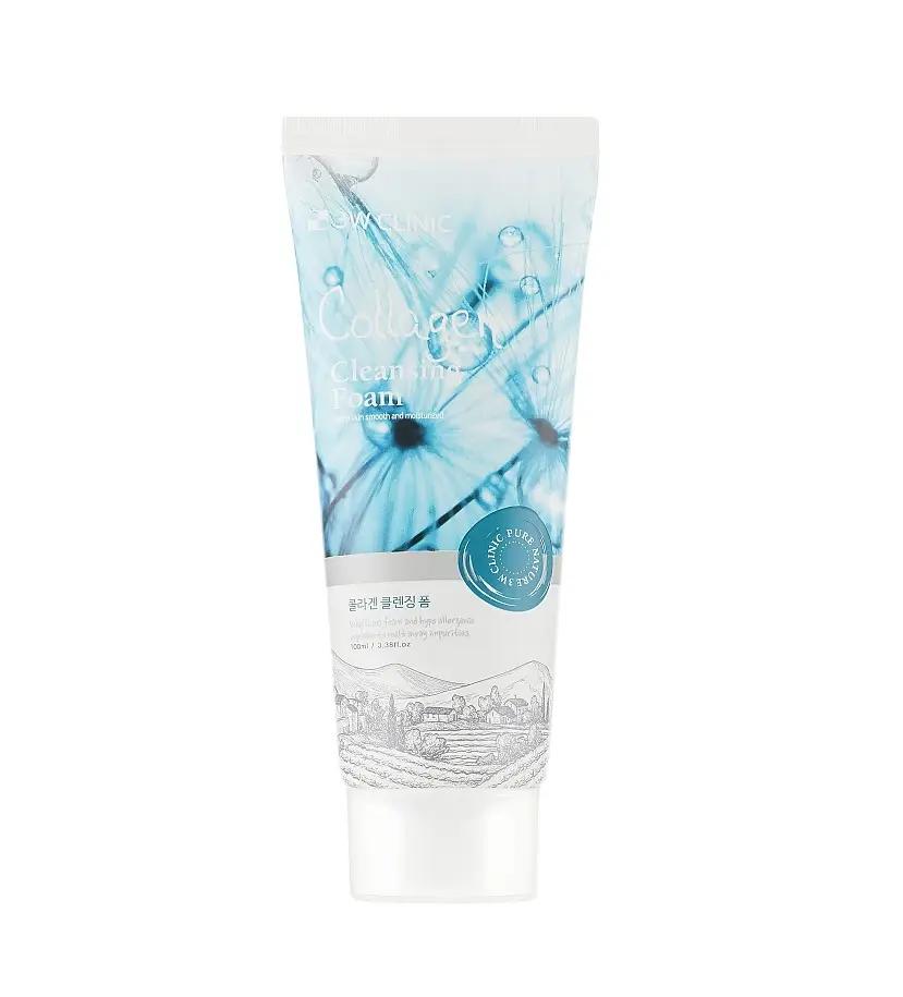 Пенка для умывания Collagen Foam Cleansing 3W Clinic 100 мл