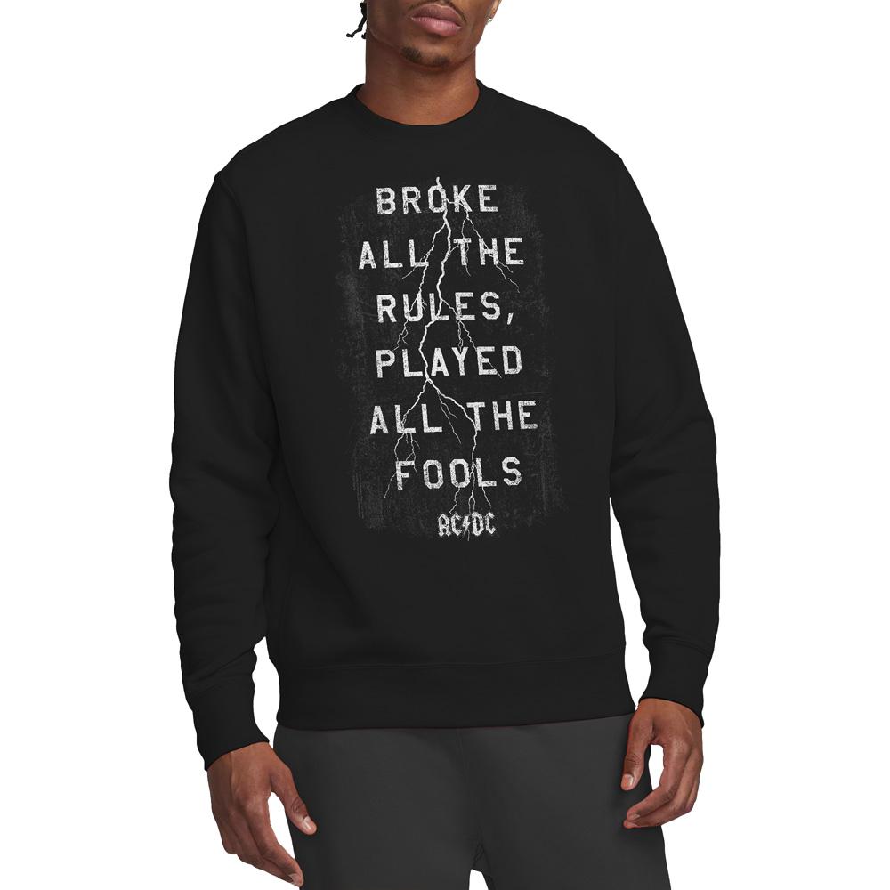 AC/DC Unisex Adult Struck Sweatshirt