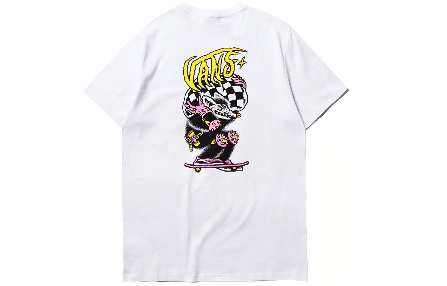 Vans OTW T Shirts Unisex Crew Neck Moderate Straight Fit VN0A4P5EWHT L