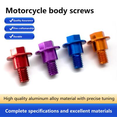 Vis M6*12 Moto Boulon de Protection de Fourche Pour KT SX SXF XCF EXC EXCF XCW XCFW Pour YZ WR Pour TC FC TE FE TX FX