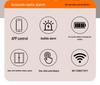 Allarme Sensore Magnetico WiFi per Porte/Finestre con Rilevamento Intelligente a Basso Consumo
