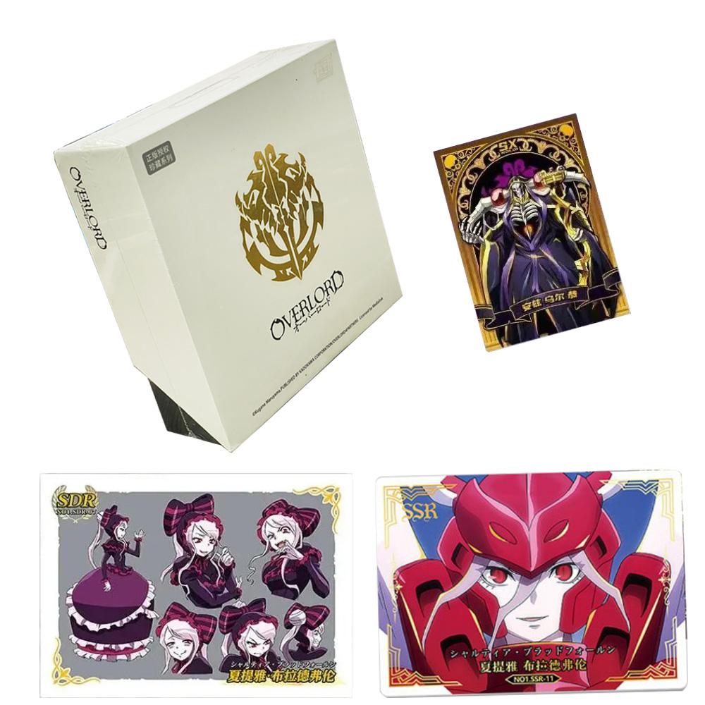 Anime Trading Collector Cards OVERLORD Albedo Deluxe Set Nazarick Theme Limited Edition New Promotion Hot Sale Discount