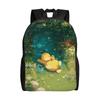 Personalized P-Psyducks Backpack Men Women Casual Bookbag for College School Manga Bags