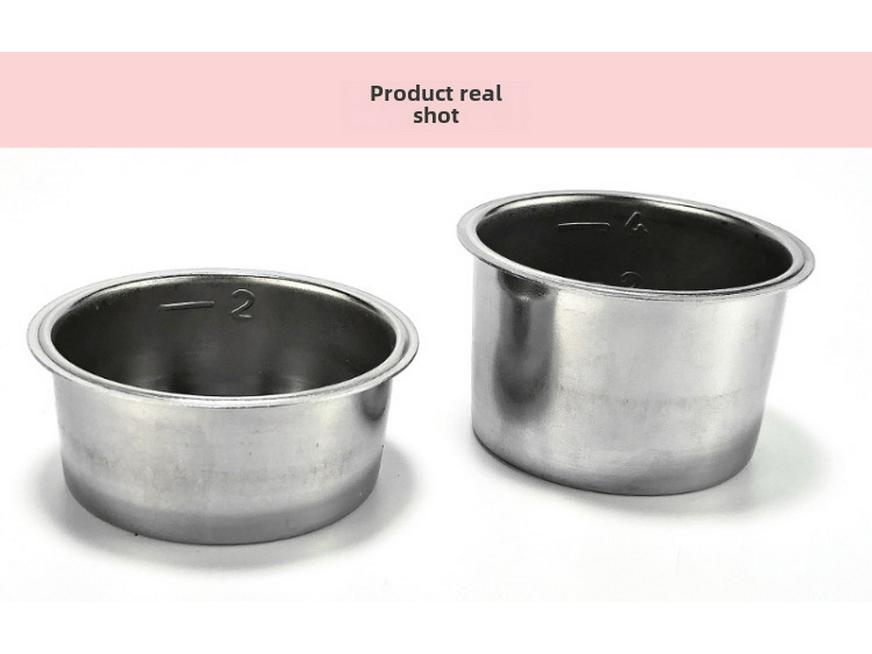 De'Longhi Semi-Automatic Coffee Machine Spare Parts - Stainless Steel Coffee Powder Bowl 51mm for EC5 EC7 EC9