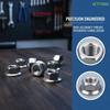Motorcycle Titanium Hex Flange Hexagon Nuts M5 M6 M8 M9 M10 M12 For Motorcycles And Motorbikes