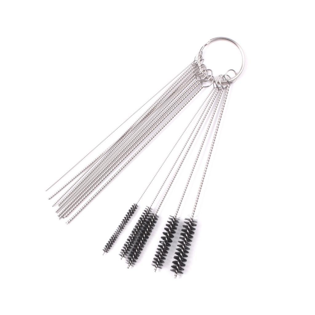 Pack of 10 Carburetor Adjustment Tool + Carrying Case + Cleaning Kit +Fuel Tube for Common 2 Cycle