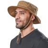 Men's Fisherman Hats for Summer Outdoor Hiking Fishing Breathable Brim Bucket Hat Sun UV Protection