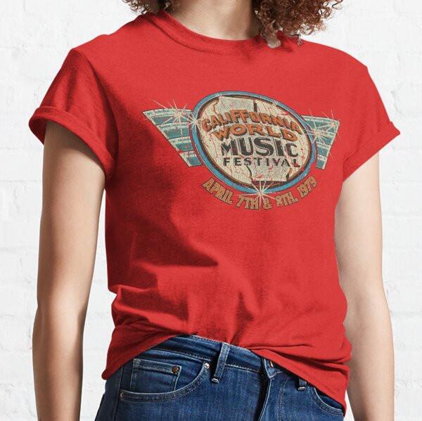 CaliFFornia World Music Festival 1979 Classic T Shirt S