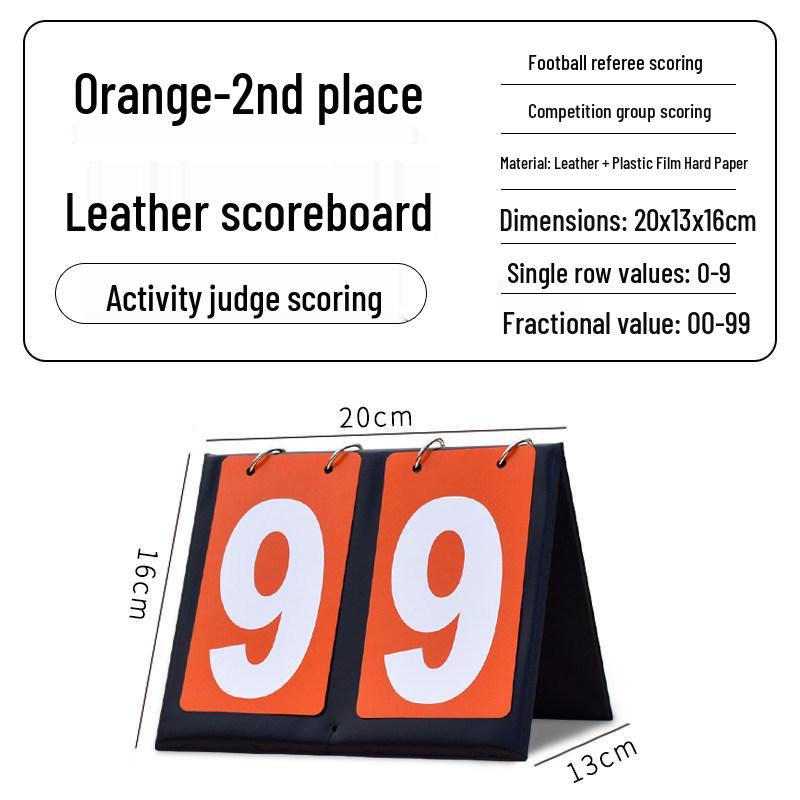 Multi-Sport Flip Scoreboard for Basketball, Billiards, Table Tennis, and Volleyball