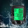 Kabelgebundener Fahrradcomputer mit LED-Digitalanzeige, Tachometer, Kilometerzähler, Touchscreen, wasserdicht und mit Hintergrundbeleuchtung
