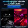 Acrylic LED Car Ambient Light with APP Control for 2023-2024 GMC Yukon