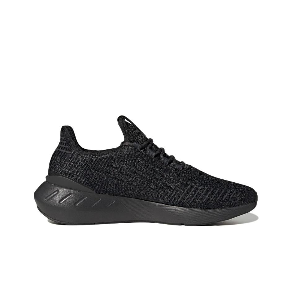 adidas Oryginalne Swift Run 22 Wygodne Wszechstronne Oddychające Trwałe Amortyzujące Niskie Codzienne Buty do Biegania Unisex Trampki Czarne GY1940