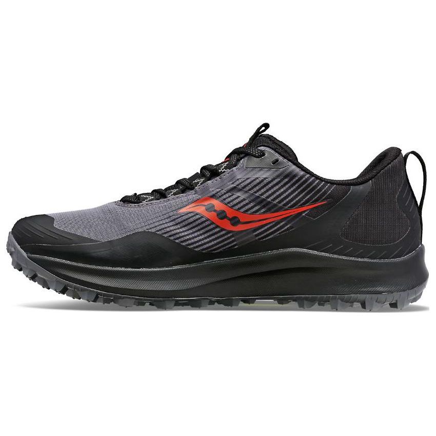 Saucony Men s Peregrine 12 GTX Charcoal Black Waterproof Trail Running Shoes S20740-20 40