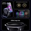 5-in-1 Auto-Folding Phone Stand with Bluetooth Speaker, RGB Mood Light & Wireless Charger | Touch Sensor, Desktop/Bedside