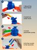 Outdoor Air Pressed Stomp Rocket Toys For Kids Jump Sport Games Foot Pump Launcher Soaring Rockets Play Set