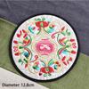 2Pcs/Pack Durable Cloth Embroidery Table Mats Cup Pad Chinese Style Anti-Hot Coaster Kitchen Accessories Home Decoration