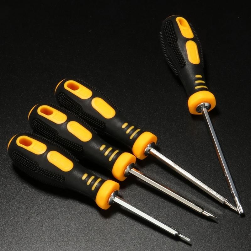 12 In 1 Strong Magnetic Screwdriver Set Flat Shaped Screwdriver Head Multifunctional Precision Maintenance Tool