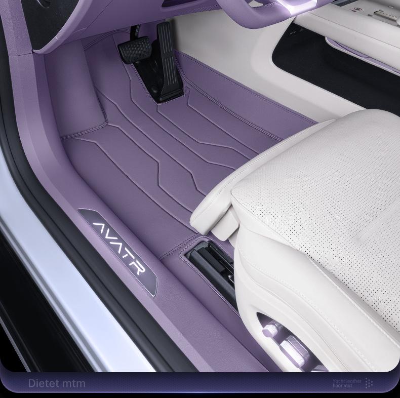 Avatr 12 Full Coverage Foot Mats 2025 - Car Interior Accessories & Trunk Mats