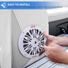 Pyle Recessed Fully Waterproof Car 2-Way Full Range Speakers Double Cone Marine Speakers 6.5