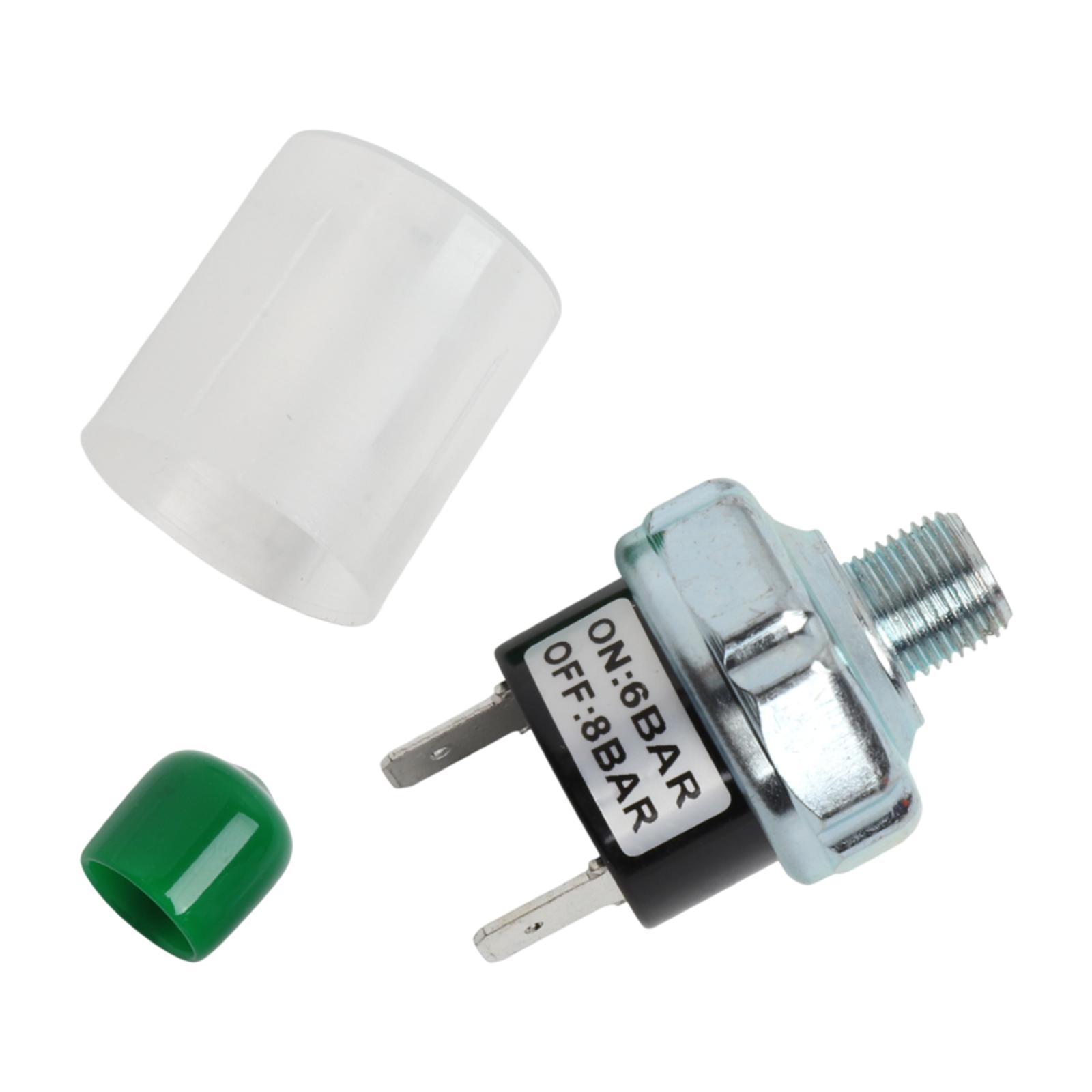 

For Pneumatic Systems Air Pressure Switch Dual Voltage Switch Pressure Activated Switch Air Compressor Lifespan 100,000 Cycles