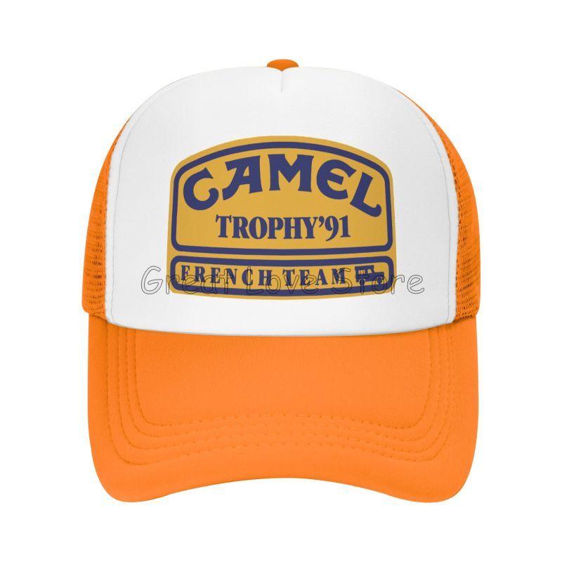

Camel Trophy 91 Print Baseball Cap Unisex Sun Visors Hat Summer Hip Hop Hats for Unisex Women Outdoor Breathable Mesh Snapback Caps Adjustable