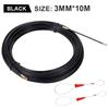 3mm Electric Cable Gland Threading Device 5/10/20/30/50M Nylo Cable Wire Threader Puller Lead Construction Electrician Hand Tool