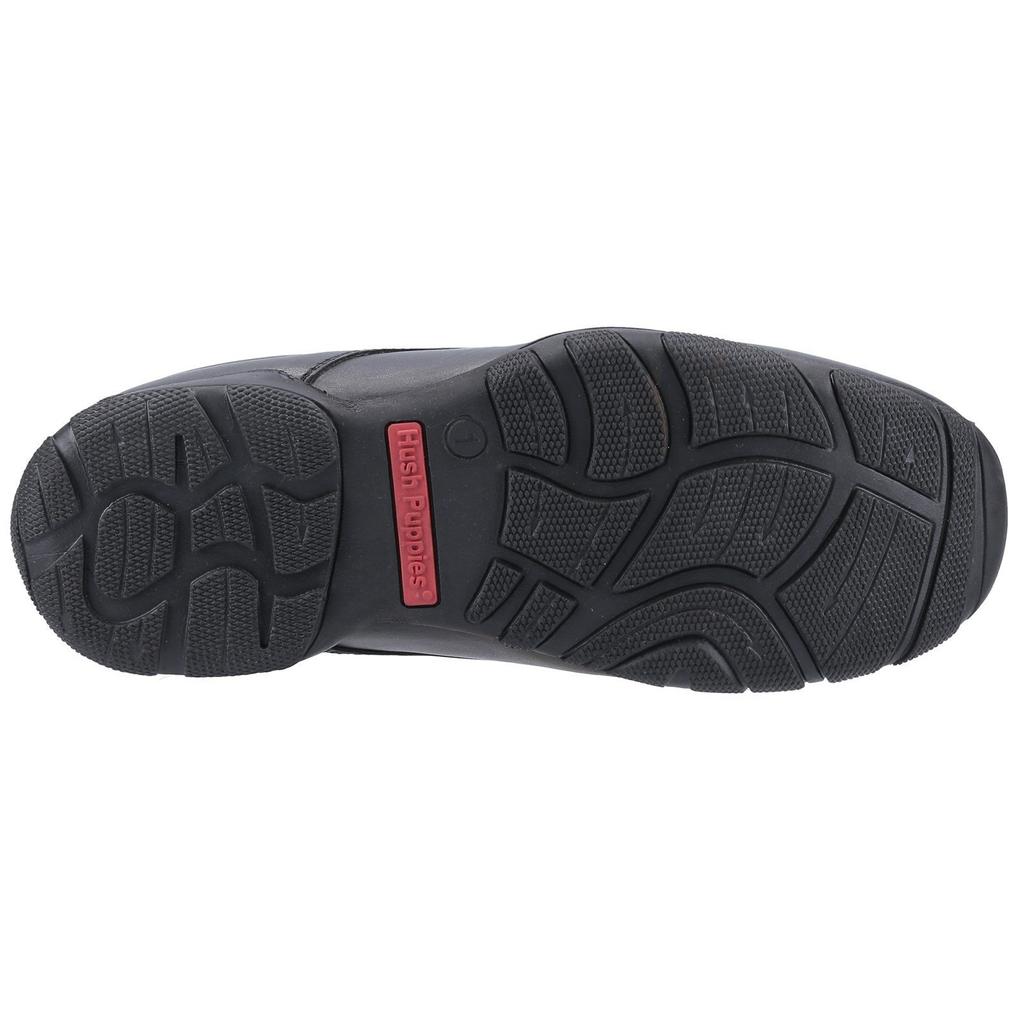 Hush Puppies Boys Elijah Leather School Shoes